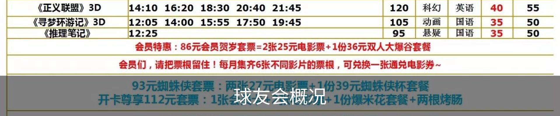 球友会概况